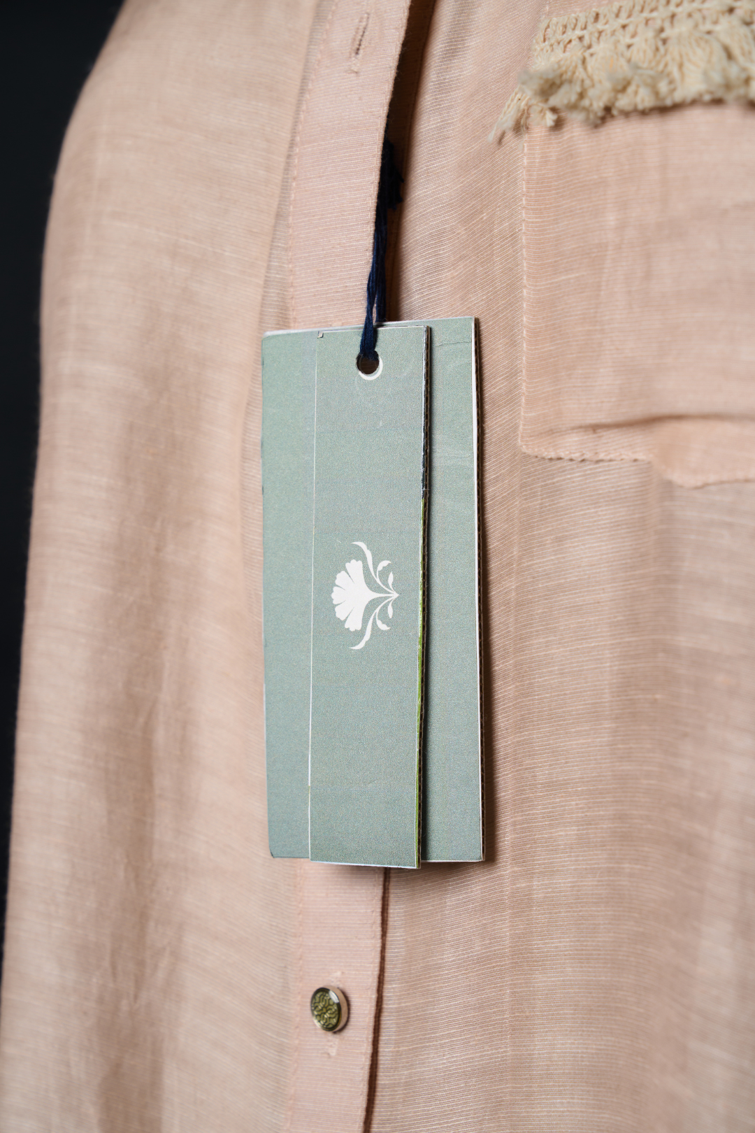 Bember Linen Peach Shirt