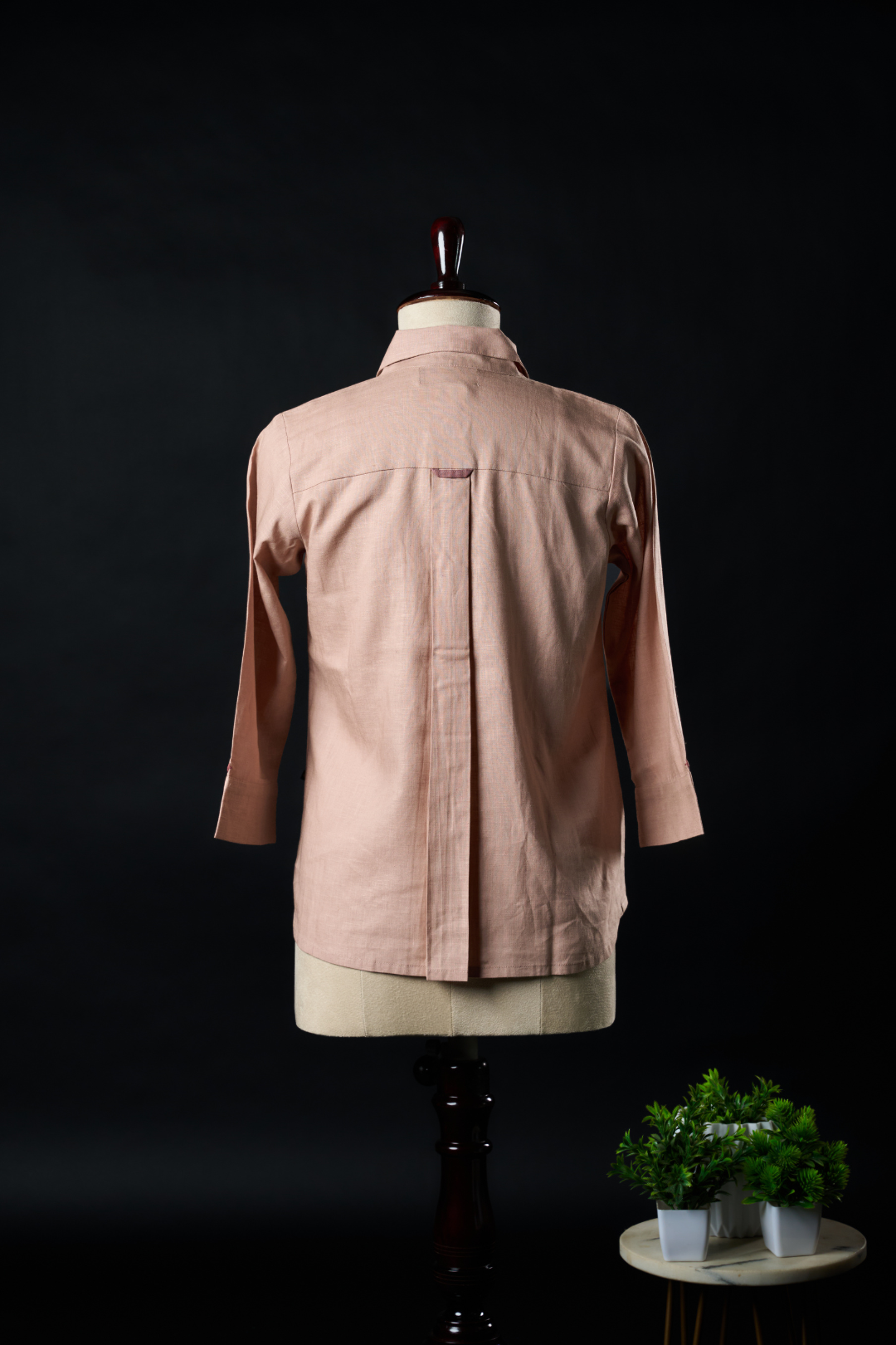 Tensil Linen Dusty Peach Shirt
